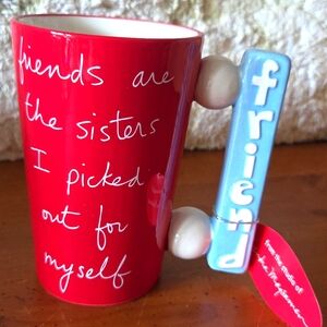 Sandra Magsamen Mug Cup "Friends are  like the sisters I picked out for myself"